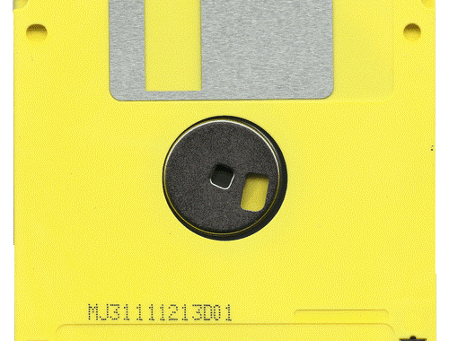 floppy disk used for investigation