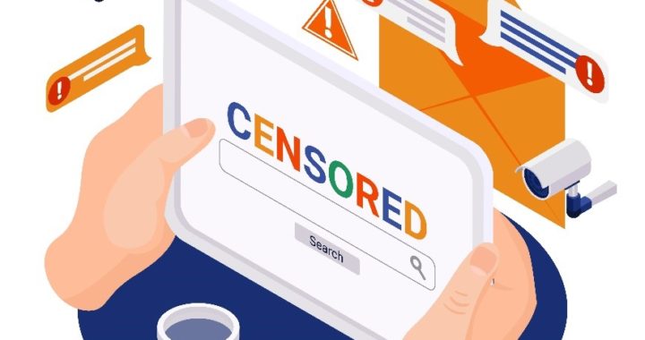 an animated image showing 'censored' written on the screen