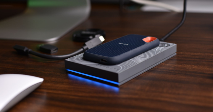 picture of an external SSD