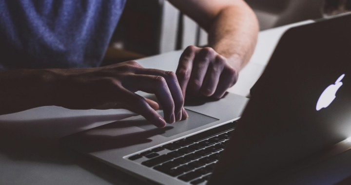 forensic computer analysis reviewing digital evidence metadata on a MacBook