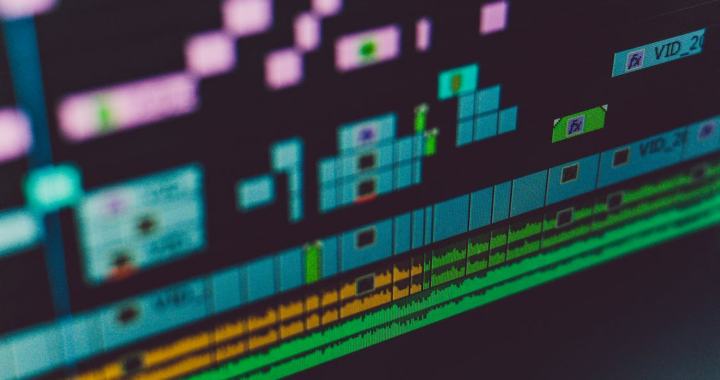 close-up of a tampered video open on a computer screen